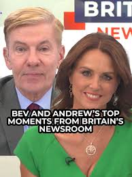 Bev Turner and Andrew Pierce look back at highlights from Britain's  Newsroom, and a few bloopers, as Bev prepares to leave for the US to host  ‘The Late Show Live’ #BevTurner #AndrewPierce #GBNews