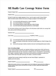 The health insurance cover provided by the employer is a good sign that you are working with the employer who cares for you and your family health. Free 6 Health Care Exemption Forms In Pdf