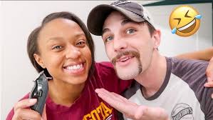 GIRLFRIEND SHAVES BOYFRIEND'S BEARD! (family reaction)