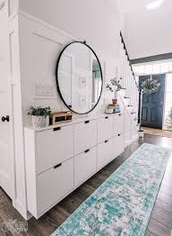Ikea has been very popular with fine products of furniture that will do great as shoe storage solutions in a very significant way. Small Entry Makeover With Tons Of Hallway Storage The Diy Mommy