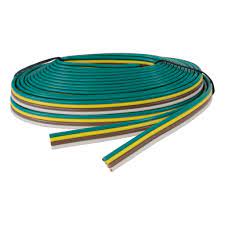 Includes guides for 7 pin, 6pin, 5 pin, 12 pin, 13 pin, pin and heavy duty round plugs and sockets. Bonded 4 Way Trailer Wiring 16 Wire Gauge 25 Spool Sku 57001 For 23 73 By Curt Manufacturing