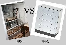 Mirror Foil On Furniture Spiegel Folie Folie Malm Kommode