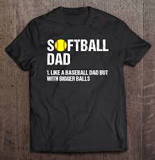 Maybe you would like to learn more about one of these? Softball Dad Like A Baseball But With Bigger Balls Father S Day