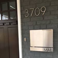 Not only are modern steel doors with sing core inside eco friendly, they are also lighter in weight, stronger, fully insulated for sound deadening and climate control, and… wait for it… guaranteed for 50 years not to warp or fail structurally. Larger Modern Mailbox Stainless Steel Design Large Wall Mounted Mailbox Contemporary House Lock Mid Century Mb1414 Modern Mailbox Stainless Steel Mailbox Steel Design