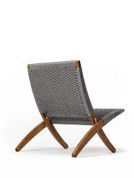 Mg501 Cuba Outdoor Chair In Charcoal By Morten Gottler In 2021 Outdoor Chairs Lounge Chair Outdoor Chair
