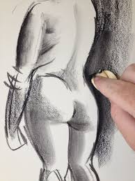 This is easy charcoal step by step drawing video using only one kind of charcoal. Shadow And Smudge A Drawing With Charcoal Tutorial Craftsy