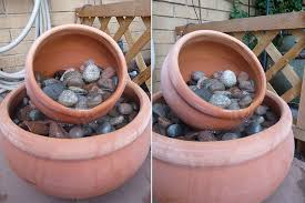 Instructions on how to make a diy bubble fountain in a pot for your backyard or porch. 25 Diy Water Features For Your Garden