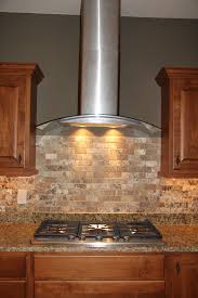 Images Kitchen Backsplash Subway Tile Run To Cabinets With Stand Alone Range Vent Hood Yahoo Image Search Kitchen Vent Hood Kitchen Vent Kitchen Range Hood