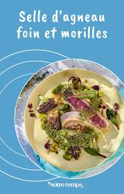 Recette Selle D Agneau De La Crau Rotie Et Fumee Au Foin Feves Et Morilles Recette Gastronomie Restaurant Gastronomique