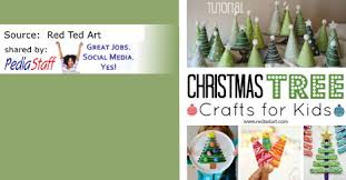 Pediastaff Pediatric Slp Ot And Pt Blog Pediatric And School Based Therapy Blog For Speech Language Christmas Tree Crafts Tree Crafts Simple Christmas Tree