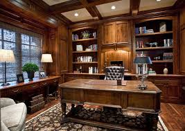 How About An Office Just Off The Front Entrance Half Of The Formal Lr Would Make Fine Size Home O Masculine Home Offices Home Office Design Home Office Decor