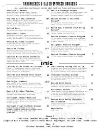 It's never very busy and always quick service. Franklins Pork Barrel Menu In Broken Arrow Oklahoma Usa