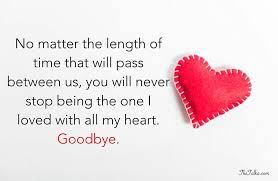 It touched me more than you can imagine, my own note to add to your hello to dalton. Goodbye Messages For Him Or Her Emotional Saddest