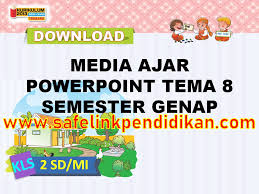 Download bupena kelas 2 tema 5 dan 6. Media Ajar Powerpoint Tema 8 Subtema 1 2 3 4 Kelas 2 Sd Mi Semester 2 Kurikulum 2013