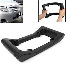 Bumper covers & protection └ car body & exterior styling parts └ car tuning & styling └ vehicle parts & accessories all categories antiques art baby books, comics & magazines business, office & industrial cameras & photography cars, motorcycles & vehicles clothes. Kingfurt Car Auto Black Front Bumper Guard Front Bumper Protection License Plate Frame Buy Online In Dominica At Dominica Desertcart Com Productid 105419976