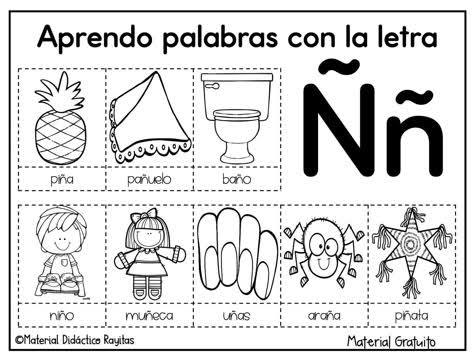 60 ideas de Fonema ñ | letra n actividades preescolar, lecto escritura preescolar, actividades con la letra m