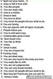 See What The Letters To Your Name Describe About You Snapchat Funny Good Kisser Funny Name Generator