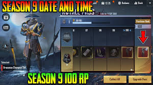 This is a work of fiction… mobile season 13 royal pass 1 to 100 level rewards | season 13 leaks of royal pass pubg mobile crate opening new trick to get legendary items in pubg mobile ( auto. Pubg Mobile Season 9 100 Rp Season 9 Date Time 0 14 5 Update Youtube
