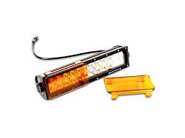 Rugged Ridge Jeep Wrangler 13 5 In Led Light Bars W Windshield Mounted Light Bar Amber Light Covers 11232 41 07 18 Jeep Wrangler Jk