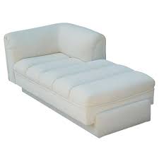 And suitable for any room décor. Mid Century Modern White Channel Seat Chaise Lounge In White By Directional For Sale At 1stdibs