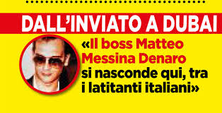 L'ultimo capo dei capi parlerà del suo libro. Matteo Messina Denaro E A Dubai L Inchiesta Esclusiva E Su Oggi Oggi