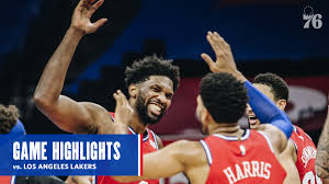He missed two contests due to the ailment before returning in a win over memphis on friday. Philadelphia 76ers On Twitter ð™¶ð™°ð™¼ð™´ ð™·ð™¸ð™¶ð™·ð™»ð™¸ð™¶ð™·ðšƒðš‚ Los Angeles Lakers 01 27 21 Presented By Palottery