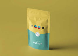 Food Packaging Pouch Free Mockup Pouch Packaging Packaging Mockup Packaging Design