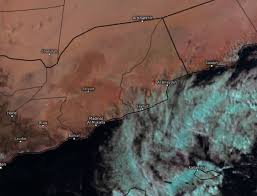 طقس شبوة طقس شبوة صور الاقمار الصناعيه توضح تدفق السحب فيسبوك