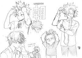 slutantions😘 — horikoshi just uploaded some cute sketches of the...