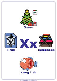 Alphabet x flash card vector illustration. Letter X Worksheets Flash Cards Coloring Pages
