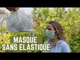 Couture Masque De Protection En Microfibre Sans Elastique Youtube En 2020 Masque De Protection Masque Couture Facile