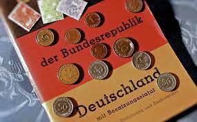 Das 50 pfennigstück ist die einzige münze, die auch noch 1950 (nur münzbuchstabe g) mit der sehr geringen auflage von 30.000 stück mit der aufschrift bank deutscher länder geprägt wurde. Schatze Der D Mark Zeit Teil 1 Die Ausgaben Der Bank Deutscher Lander 1948 1949 Munzenwoche