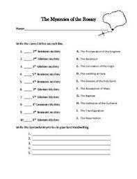 This covers everything from disney, to harry potter, and even emma stone movies, so get ready. Mysteries Of The Rosary Worksheet Worksheets Te Reo Maori Resources Teaching Rosary