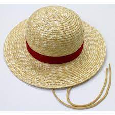 One Piece Handmade Straw Hat Strap Monkey D Luffy Large Bandai Japan Monkey D Luffy Luffy Hats