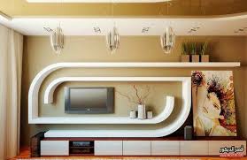 ديكور جبس تلفزيون lcd ديكورات جبسية للتلفزيون البلازما قصر الديكور tv unit decor tv cabinet design tv wall unit