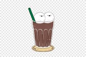 Milkshake Chocolate Milk Cream Kartun Gelas Yang Dilukis Dengan Tangan Kreatif Lukisan Cat Air Kaca Png Pngegg