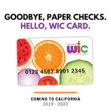 Using the card is easy and. Wic Card Coming Soon Tehama County Health Services