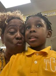 My little grandson "Tahj" first day of school he ready for  kindergarten❤🙏Lord protect him and all the kids