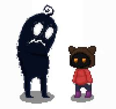 Stardew Valley Inspired Pixel Art Krobus And Dwarf Undeadanimation Stardew Valley Stardew Valley Fanart Pixel Art