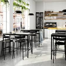 Our bar table sets are great for socializing at home. Tommaryd Table Anthracite Length 51 1 8 Height 41 3 8 Shop Here Ikea Bar Table Ikea High Top Tables