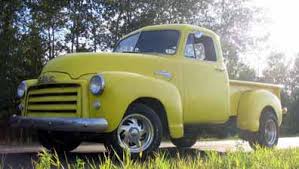 Image result for Chrome Yellow 1953 GMC Truck