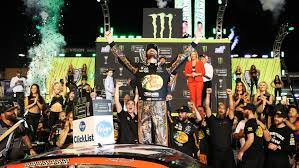 * national award, covering all nascar series; Monster Energy Championship Martin Truex Jr Wins It Nascar Com