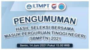 Pengumuman sbmptn sudah bisa dicek melalui 29 laman mirror pengumuman tepatnya, hasil sbmptn 2021 akan diumumkan dan sudah bisa dicek oleh peserta pada senin (14/6/2021) pada. Ruw5ysexqex5em