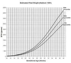 disclosed normal fetal growth chart average fetus weight