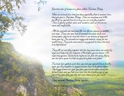Free anonymous url redirection service. Rainbow Bridge Free Printable Poem Pet Loss