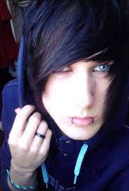 Cute Boy Black Hair Blue Eyes Novocom Top