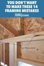 14 Framing Mistakes To Avoid At All Costs In 2020 Diy Home Repair Diy Basement Home Repair