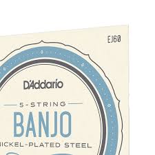 Ej60 5 String Banjo Strings Daddario
