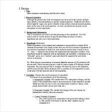 Chemistry Lab Report Template 2 Professional Templates Lab Report Template Lab Report Biology Labs