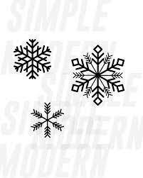 Free Free 77 Simple Snowflake Svg SVG PNG EPS DXF File